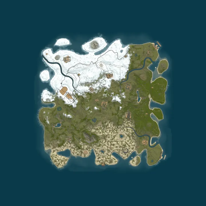 Map of Stalkers Of Rust