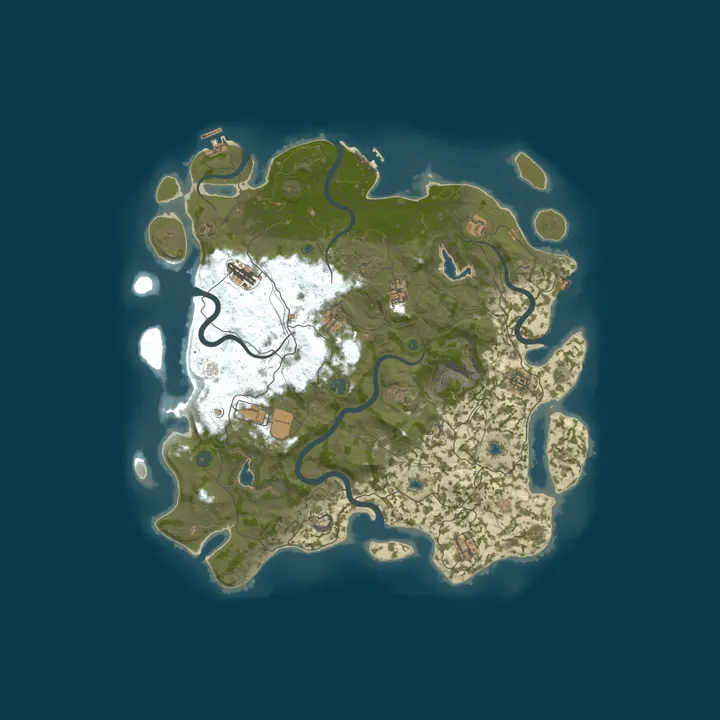 Map of MoldovaPVE X2-X3|Raidable Bases,Zombie,Kit,Skin,Teleport