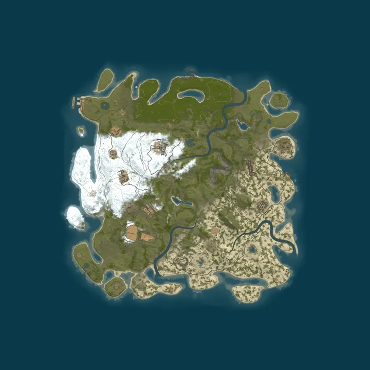 Map of Учимся играть в Rust Wipe 12/10