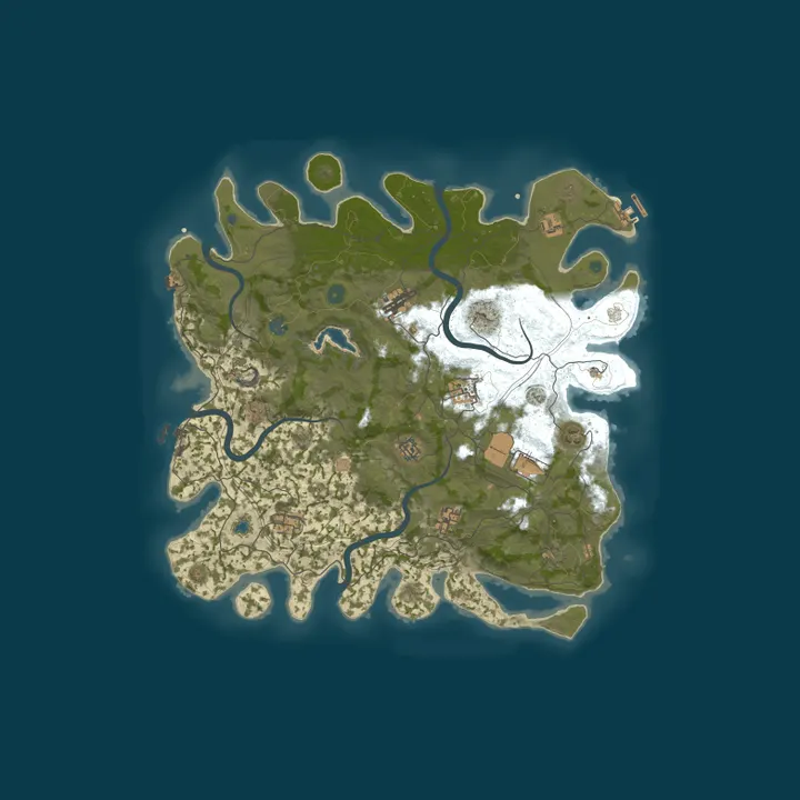 Map of 【咏春PVE】仿官原倍/全遗迹/萌新养老/据点