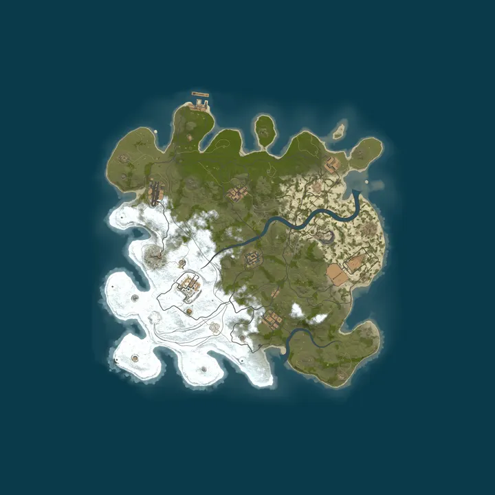 Map of Rust Perth | 2x | Fortnightly | Convoys |