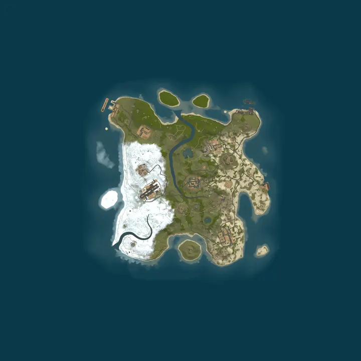 Map of ZAP-Hosting.com Rust serverhosting
