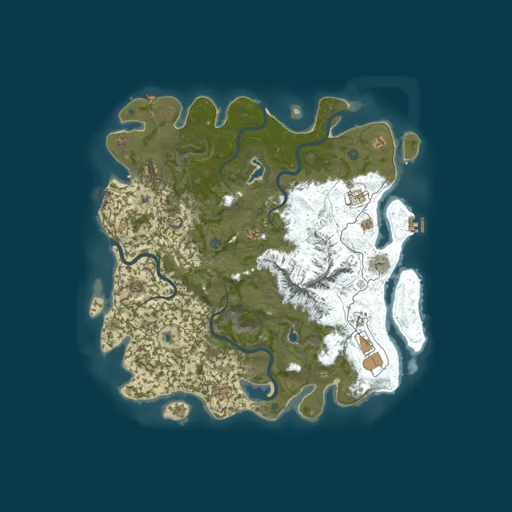 Map of FR]THE SURVIVOR|PVE|XP|MAXEVENT|SHOP|Raidbase|