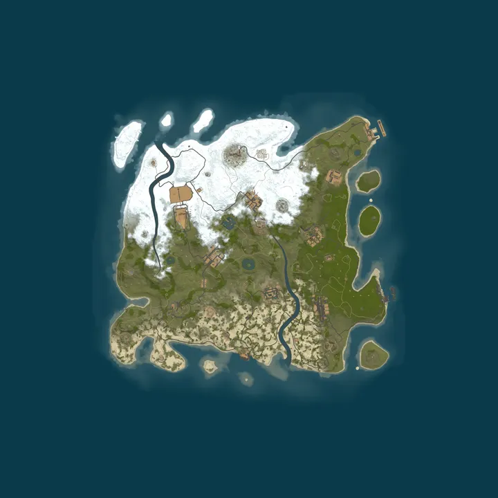 Map of ICE RUST [ X1000 | NOLIMIT | FPS+ | CLANS ] WIPE: 13.10]