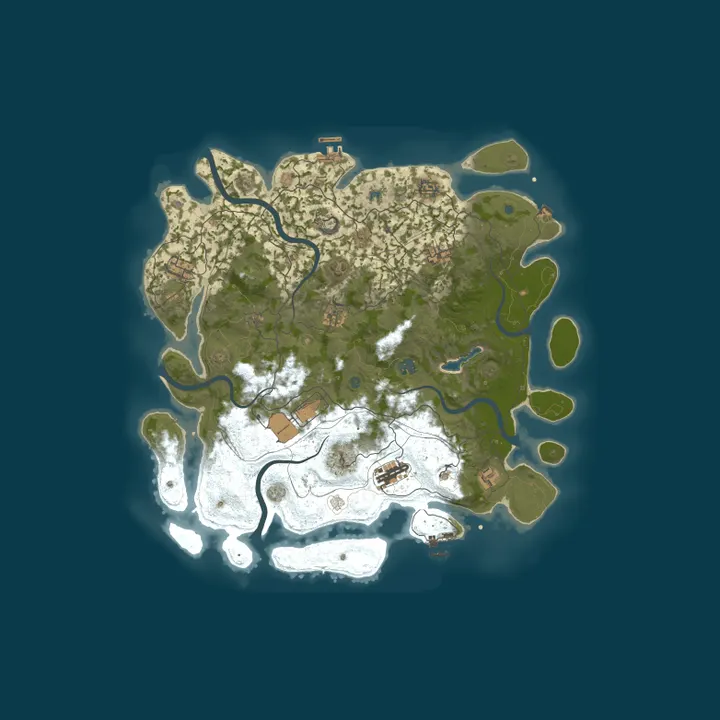 Map of 404 RUST 2X SOLO/DUO/TRIO |ВТ |ДЛЯ НОВИЧКОВ 13.10