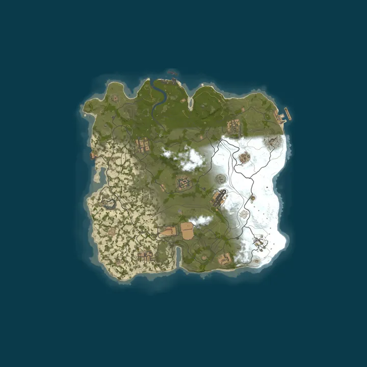 Map of WARBANDITS.GG AU 5X No BPs |Loot++|PvP|MyMini|Shop|X5 JUST WIPE