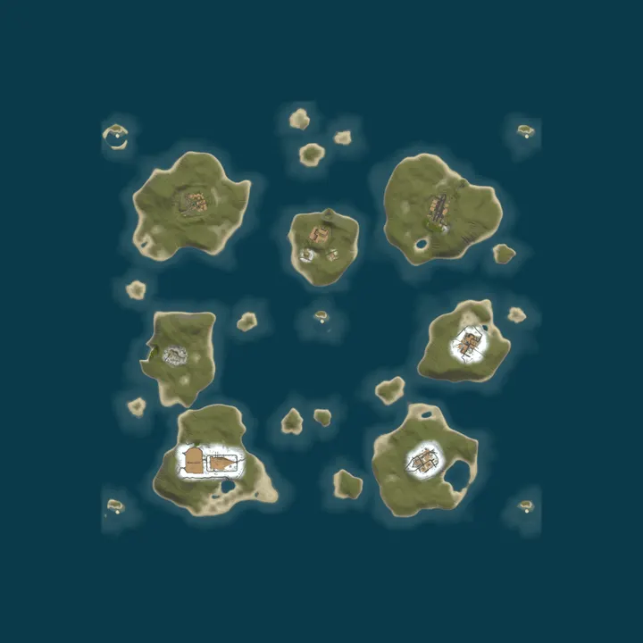 Map of LAJKTO EU | Archipelago 4500 | 3X | No BPs | Quad