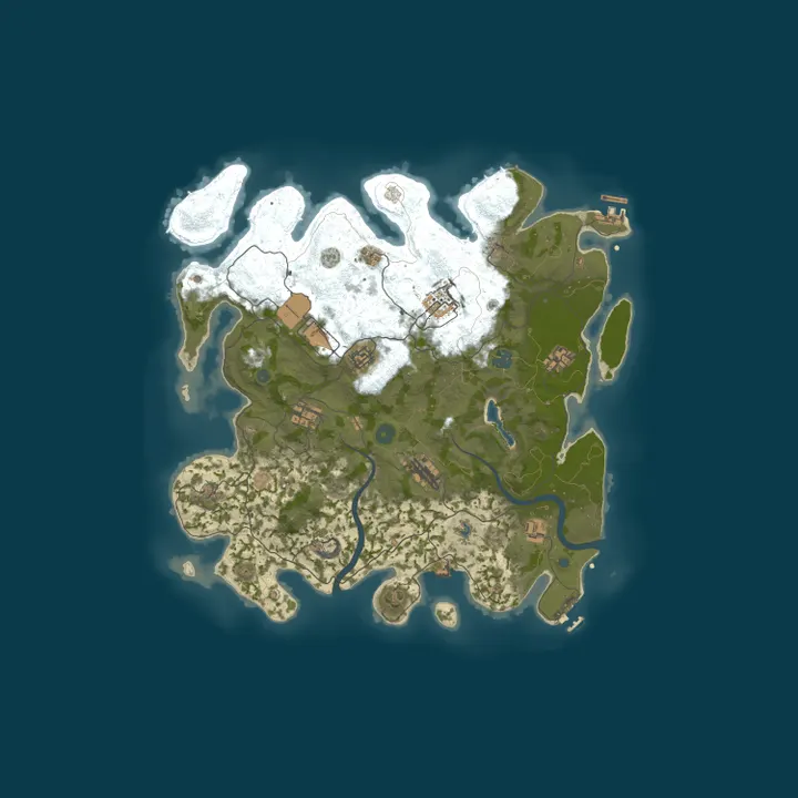 Map of NL-BE Rustserver 24-7