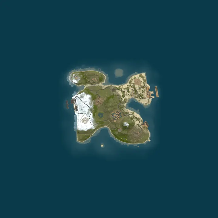 Map of My Rust Server