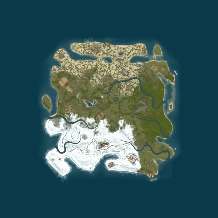 Map of Haven & Havoc UK - PvPvE - NO KOS - Noob friendly - Beginner - 