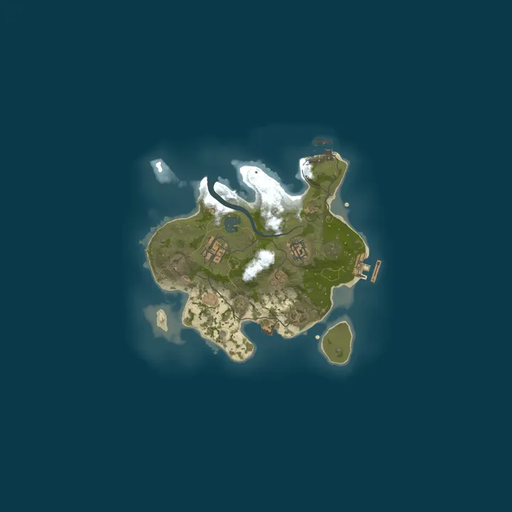 Map of RED SUNRISE | CLASSIC VANILLA | PVE