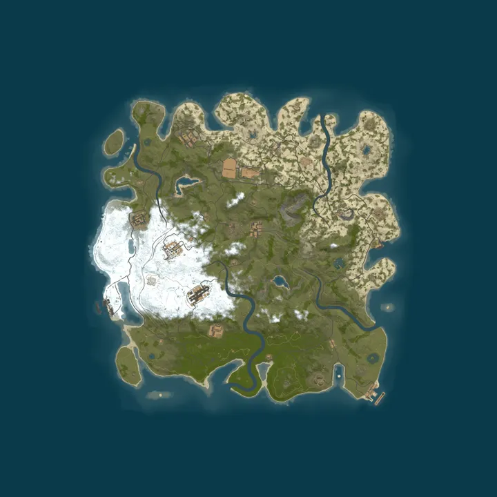 Map of DutchRust PVE Zombies | Raidable Bases
