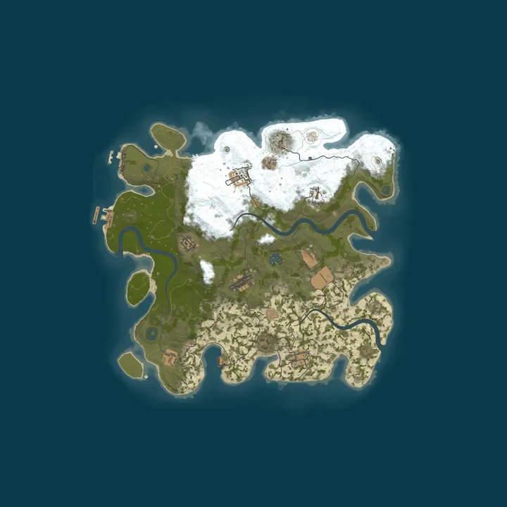 Map of BEGINNER RUST SOLO ONLY 15.09. 17:30