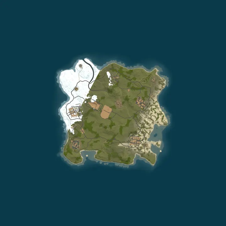 Map of [AU] Winterust - 2x Small Solo/Duo/Trio |2500 Map|BP Share