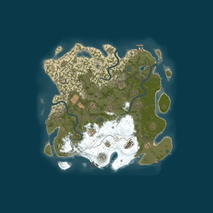 Map of Rusty Casuals | 1X | Solo/Duo/Trio | Monthly