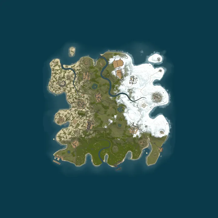 Map of Inimitable PVP