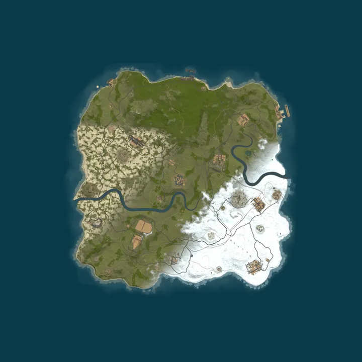 Map of [GUA] MODDED 2Х | SOLO/DUO/TRIO | EU | MAP WIPE 14.10