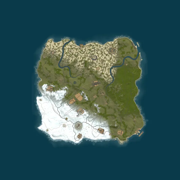 Map of [GUA] MODDED 2Х | PVE | MAP WIPE 11.10