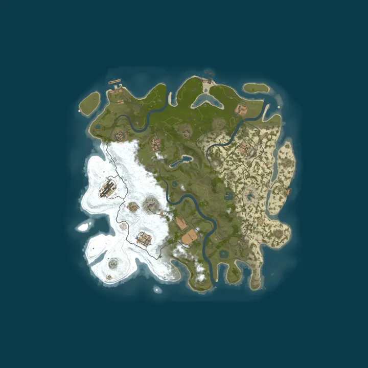 Map of Coog's Hunger Games