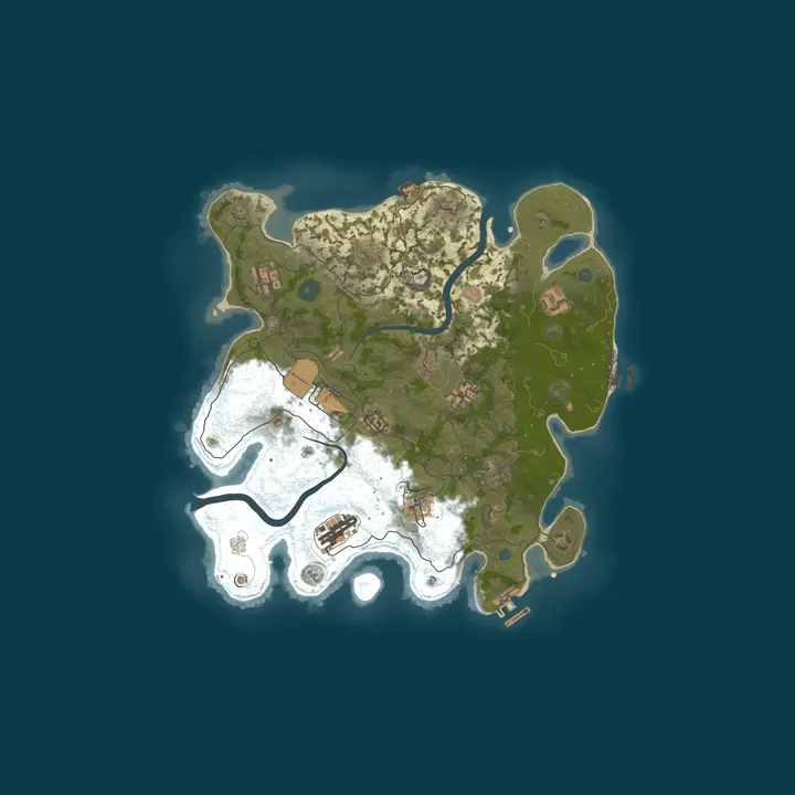 Map of [EU] BrotherHood | 3X Vanilla | Wipe Prizes | Wiped 4d 23h ago