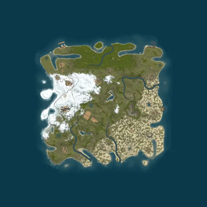 Map of [UA] KOZAK | Vanilla | PVP | UKRAINE | Вайп 01.10