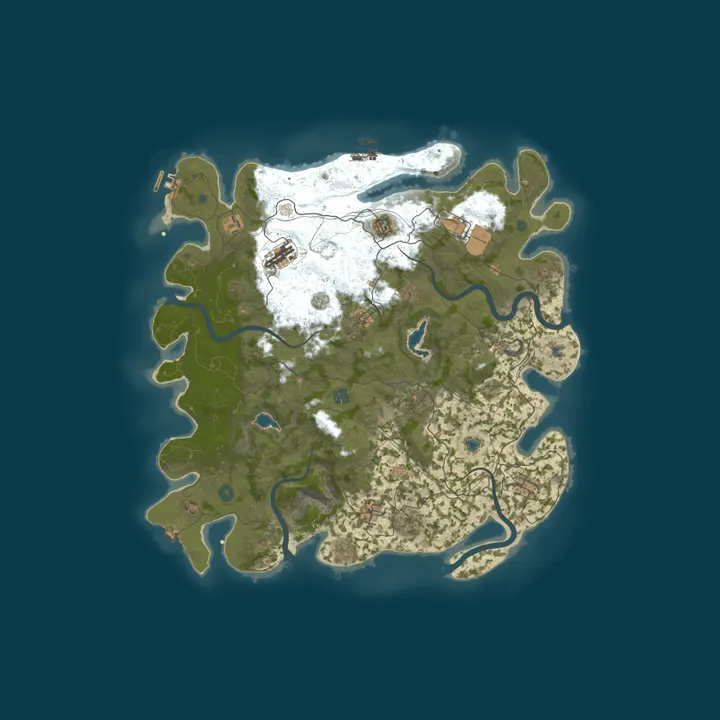 Map of Facepunch Staging Hourly Autowipe | Nav Disabled