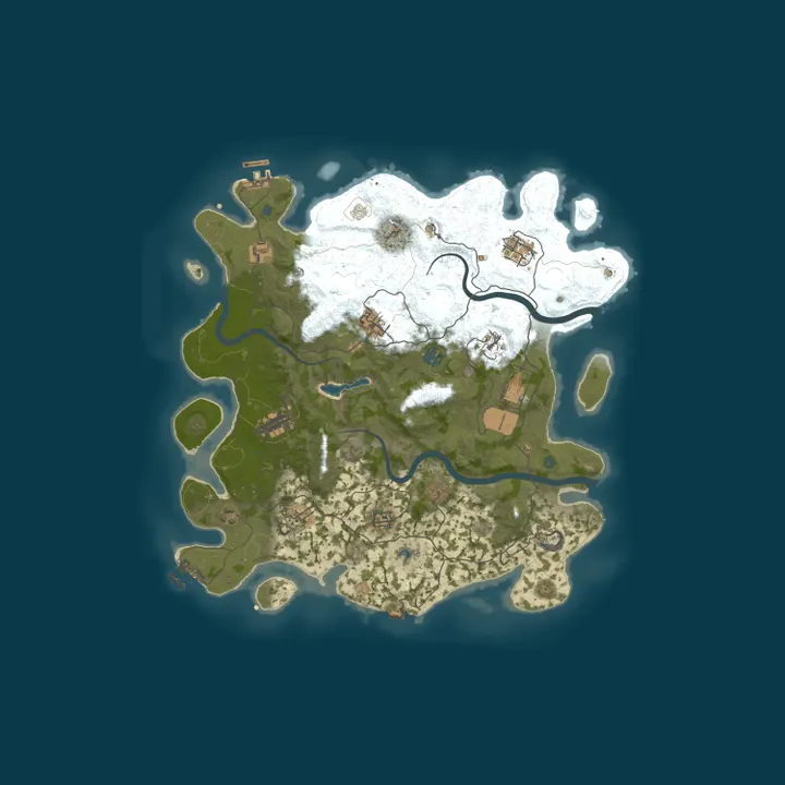 Map of 420 US WEST 2X | No Decay | No BP Wipe