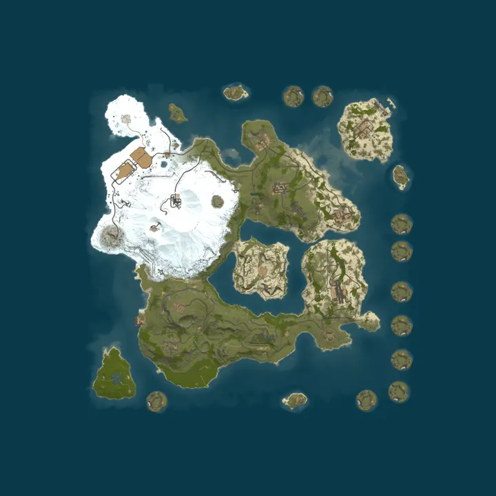 Map of Rusty Spoon EU PVE 5x [Events|Raid|Quests|Zombies|SkillTree]