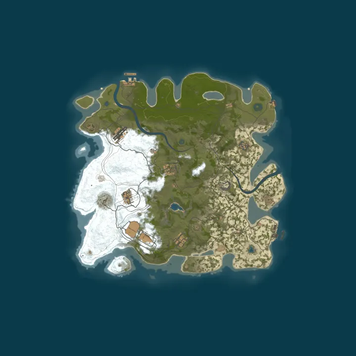 Map of EU Rusty Bear 3x Monthly Solo/Duo | No Offlines | Noob Friendly