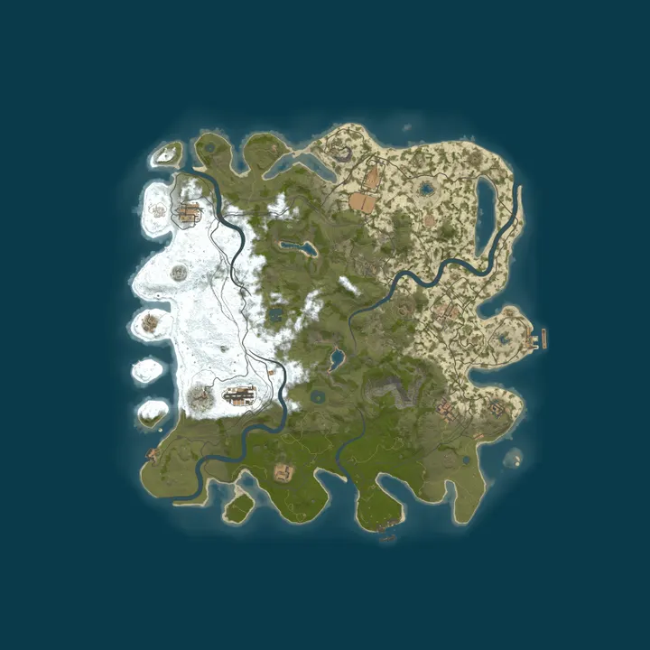 Map of Exile Rust | 2X | Solo Duo Trio | Monthly