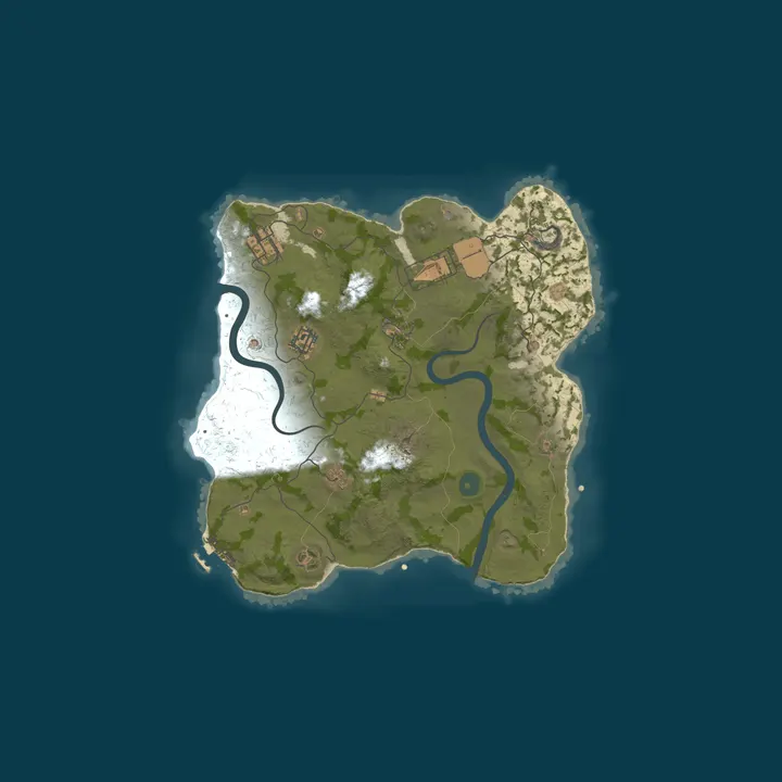 Map of [US] Emperor Rust 5x SOLO/DUO [Kits|Shop|Noob Friendly]