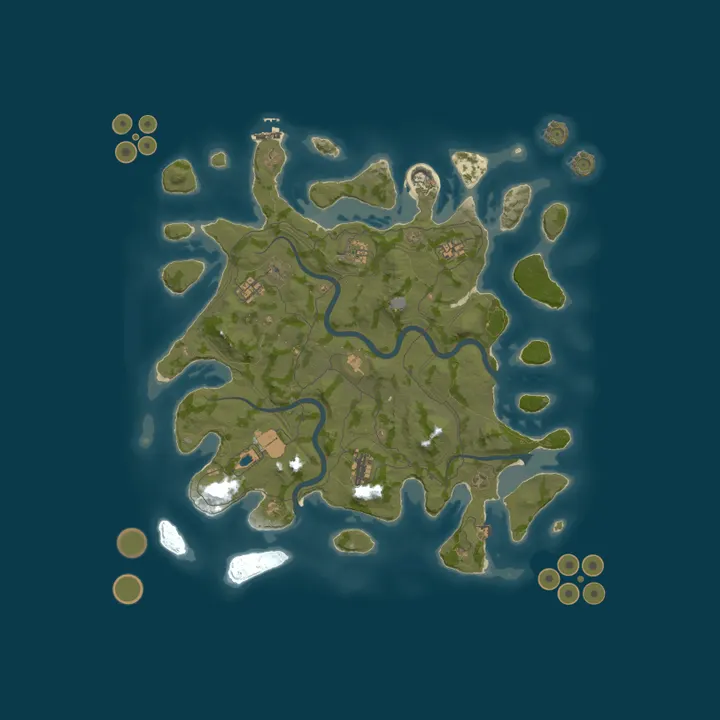 Map of GfG Test Server