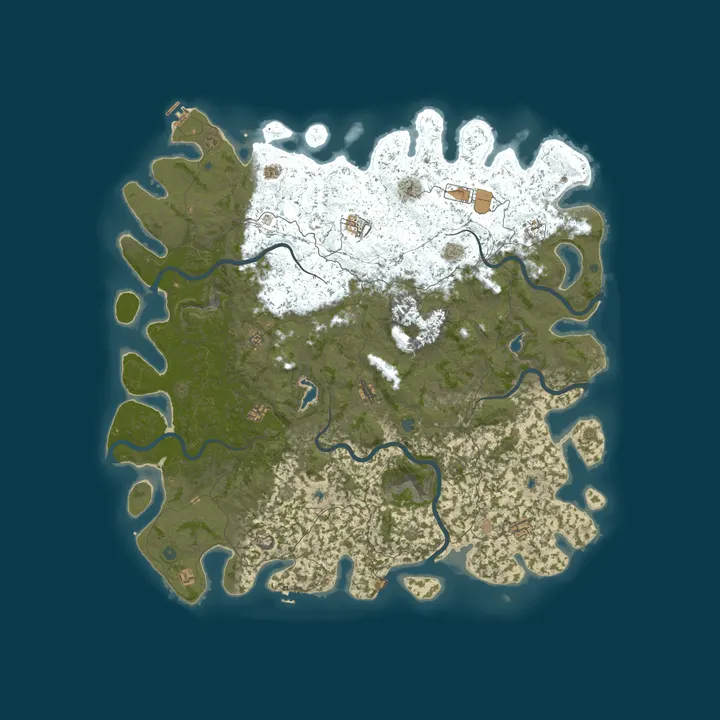 Map of [US] HAVOC 2x Monthly Large Vanilla+ [No BP Wipes]