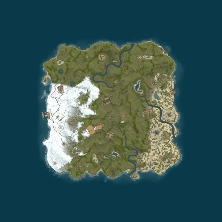 Map of Tiger's Den