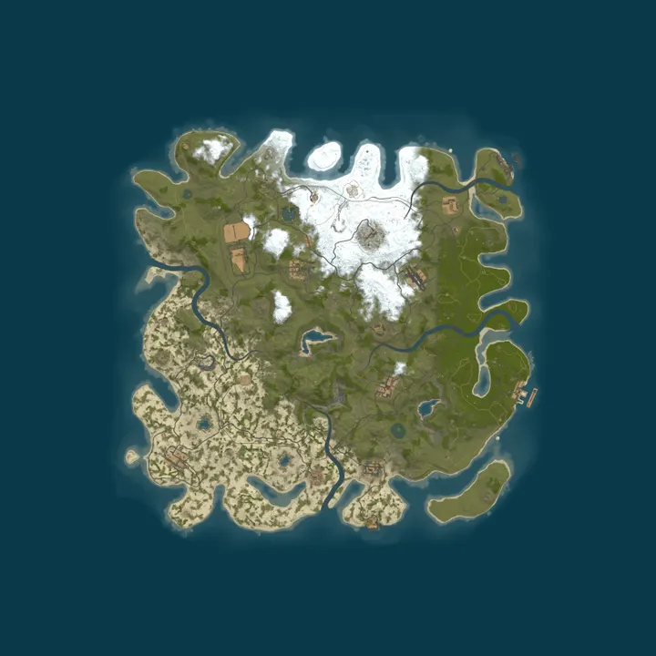 Map of [PvE] Relic | No Killing | No Raiding | No Decay | Noob Friendl