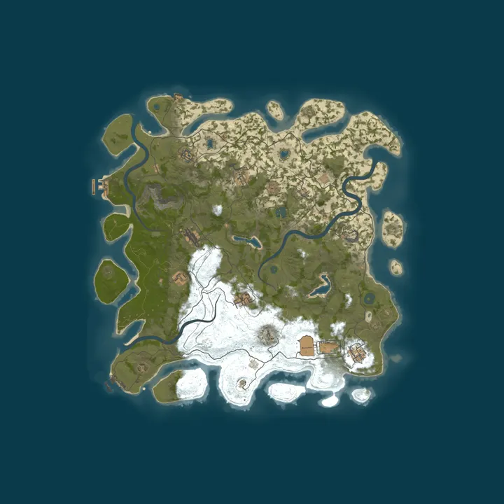 Map of Gamers Paradise PVE