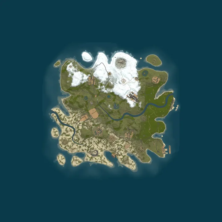 Map of Castle Fitzgerald