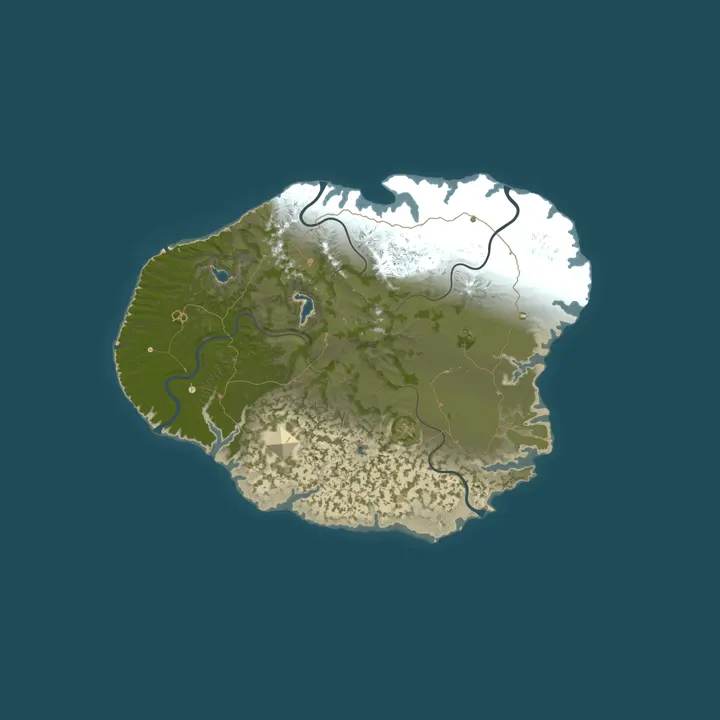 Map of Iron Haven Medieval