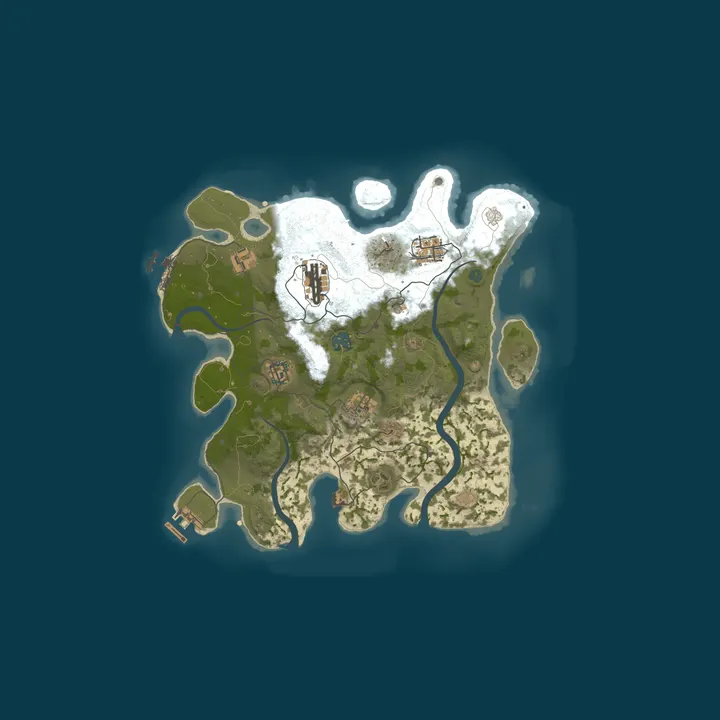 Map of Saturn's Wasteland