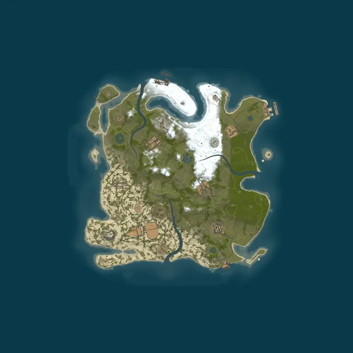 Map of Ironwood Refuge PVE