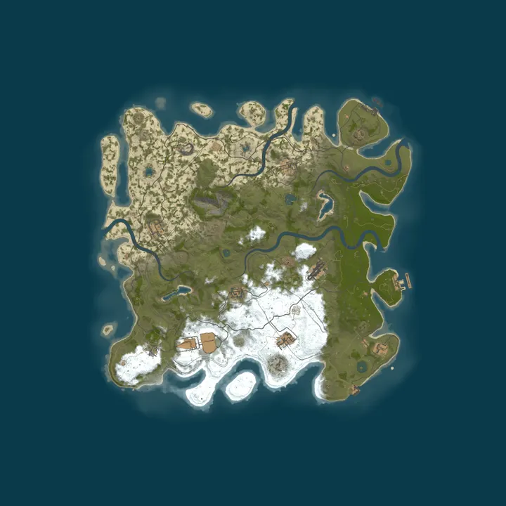 Map of [SEA] | Rustraven.com | PVE Chill Monthly