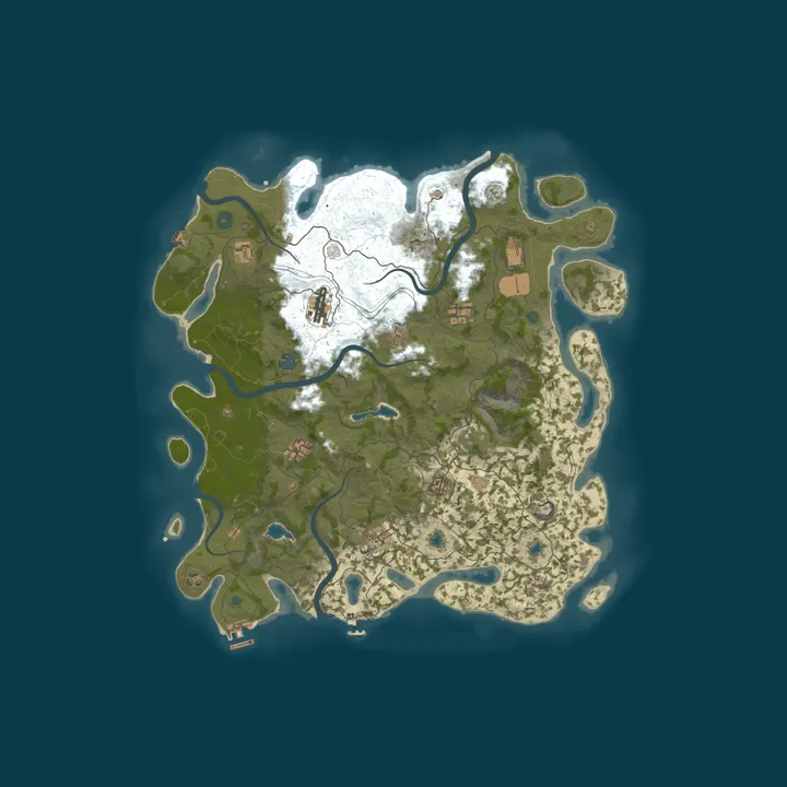 Map of Silver Dragon Gaming Rust Dev | Powered by AMP