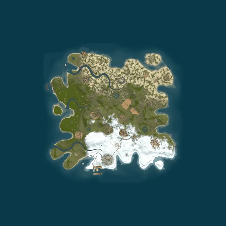 Map of Sugma Big Tasty Rust | Monthly Wipe | BP Never Wipe | 24/7