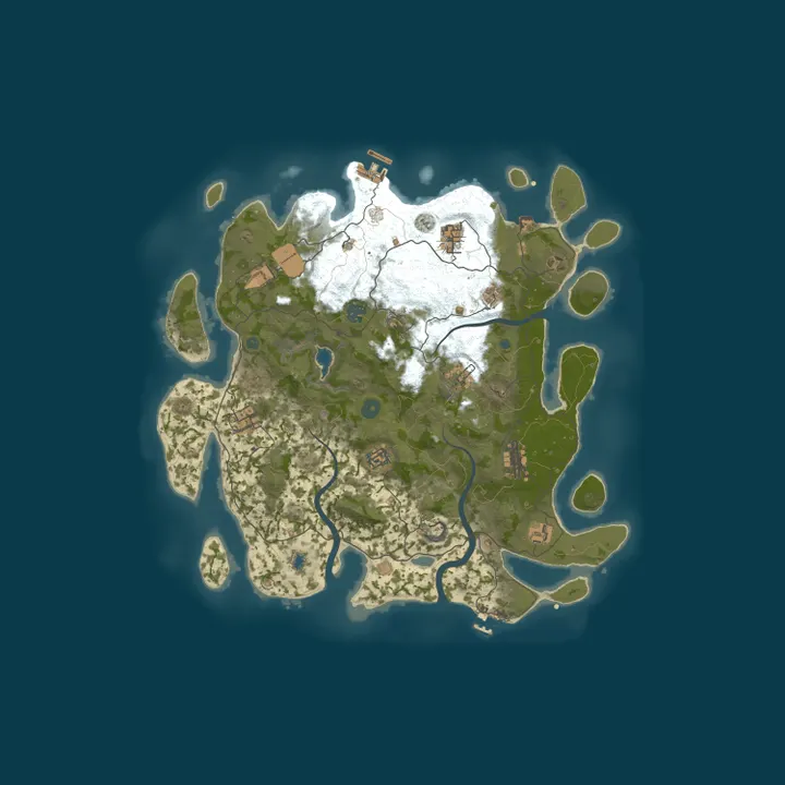 Map of Stanks 420 Sever
