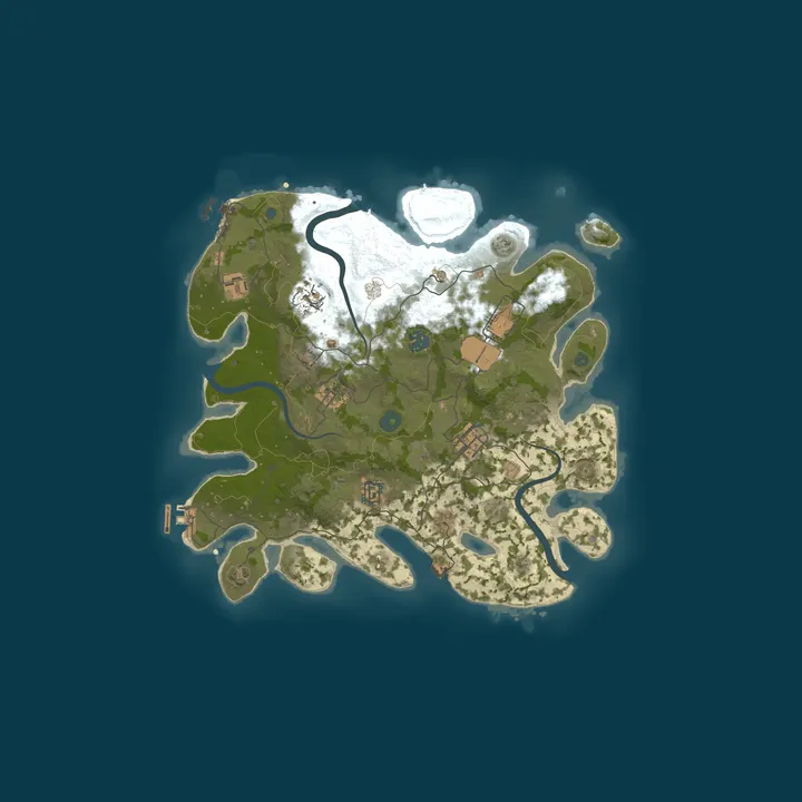 Map of Rusty Bridge (CUSTOM PLUGINS!)