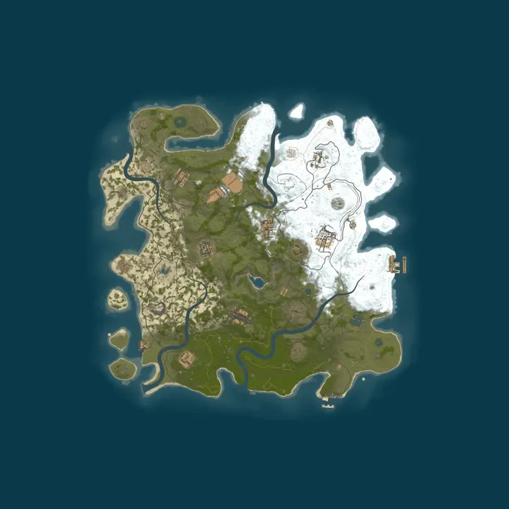 Map of StaticRust MONDAY x2 | Вайп по понедельникам