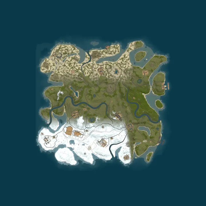 Map of VANILLA x2 | GGRust #4 | Для нoвичкoв 2x