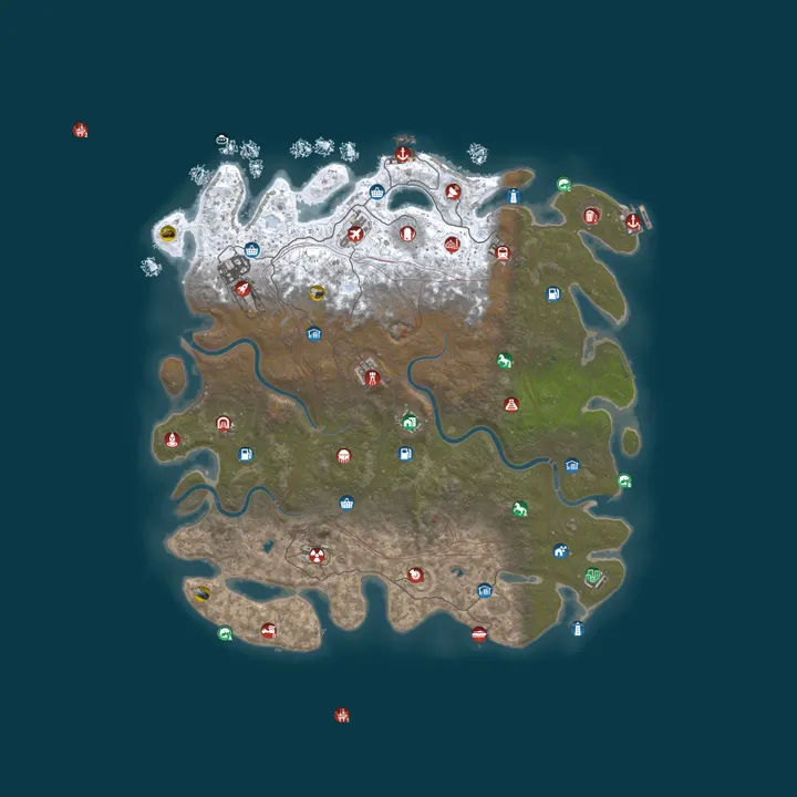 Map of Magic Rust #18 — Vanilla 2x | Baйп 14.10
