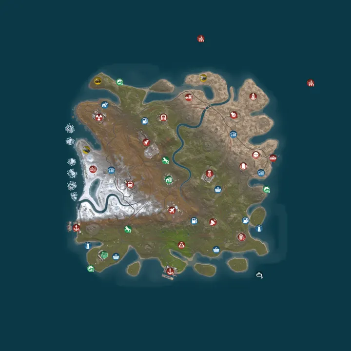 Map of Magic Rust #14 —  Modded 2x (No limit) | Pyccкий