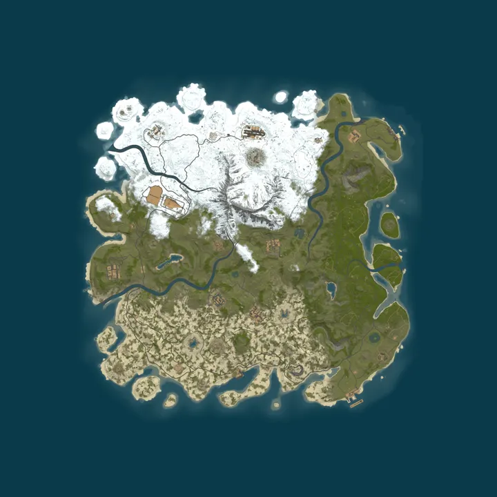 Map of [NL/EU] GabRed Rust Server